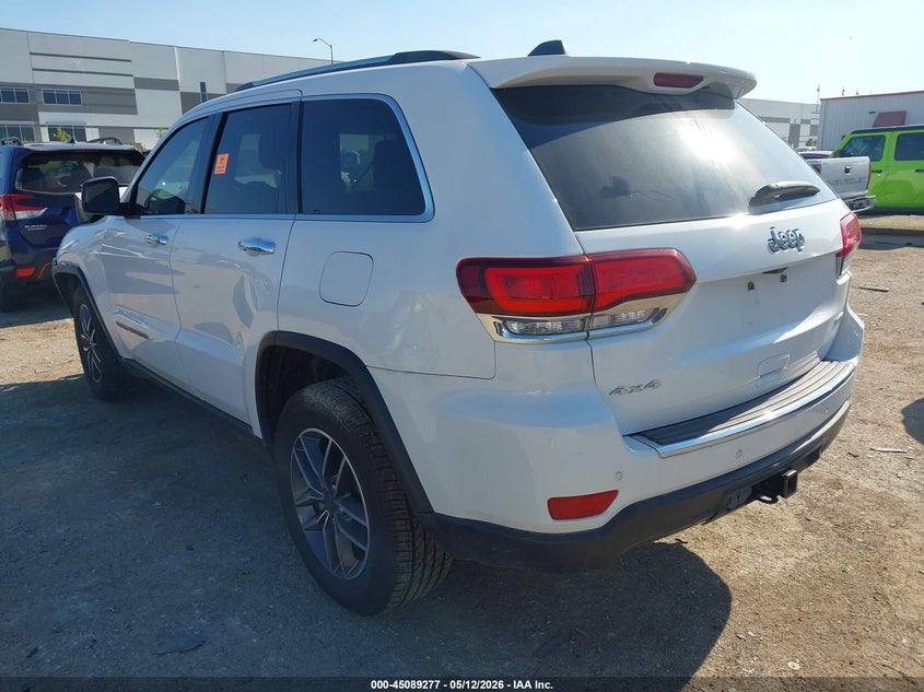 2020 Jeep Grand cherokee VIN 1C4RJFBGXLC199188 IAAI salvage auction — FRONT END, Salvage Title, sold $3,800 on 2026-07-30 (photo 3)