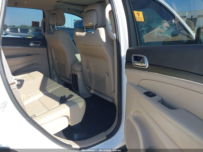 2020 Jeep Grand cherokee VIN 1C4RJFBGXLC199188 IAAI salvage auction — FRONT END, Salvage Title, sold $3,800 on 2026-07-30 (photo 8)