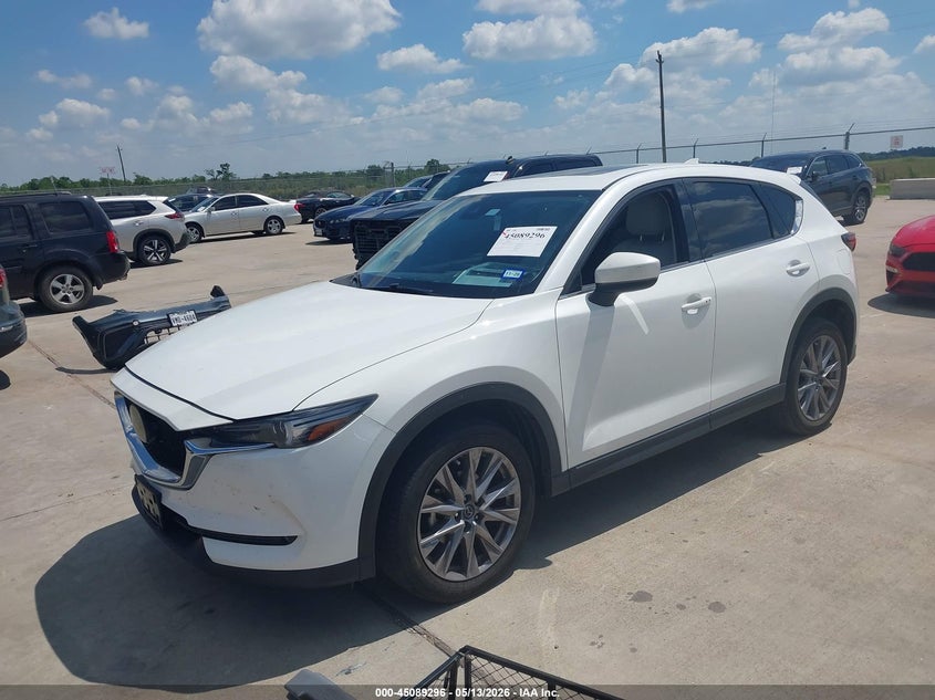 2020 Mazda Cx-5 VIN JM3KFADM1L0837958 IAAI salvage auction — HAIL, Salvage Title, sold $9,050 on 2026-07-31 (photo 2)