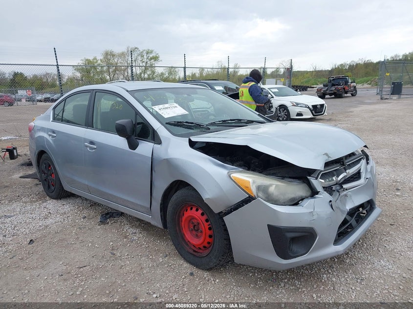 2014 Subaru Impreza VIN JF1GJAA65EG012265 IAAI salvage auction — FRONT END, Junk Bill Of Sale Mv2459 (Wisconsin), sold $350 on 2026-07-07 (photo 1)
