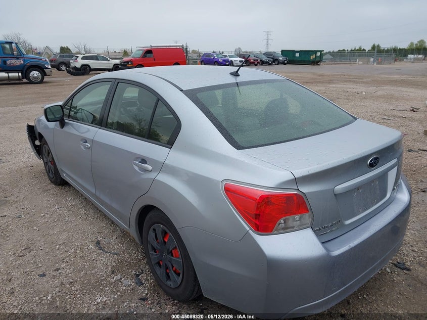 2014 Subaru Impreza VIN JF1GJAA65EG012265 IAAI salvage auction — FRONT END, Junk Bill Of Sale Mv2459 (Wisconsin), sold $350 on 2026-07-07 (photo 3)