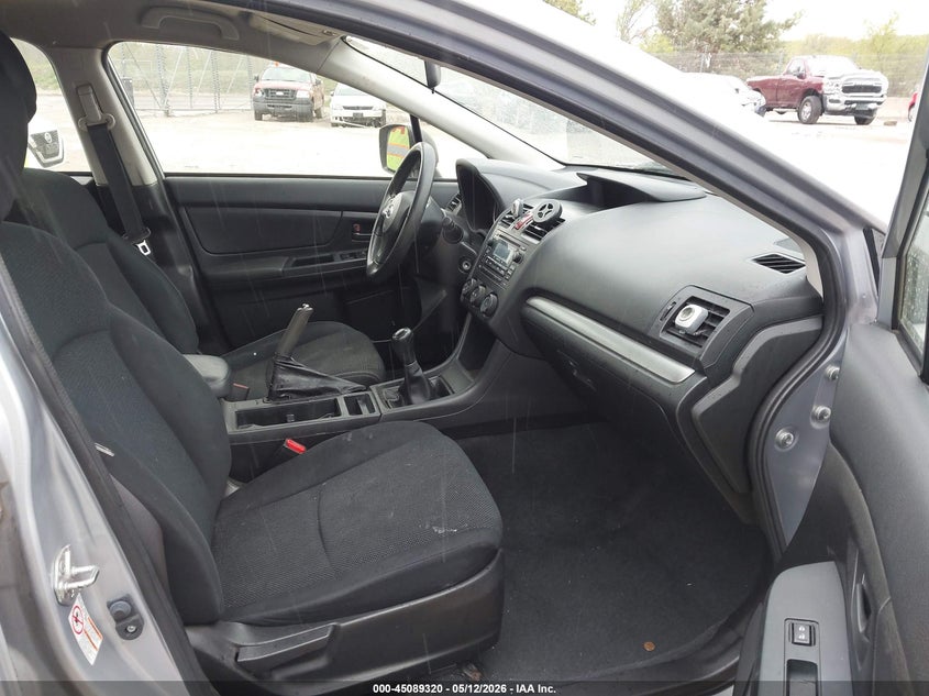 2014 Subaru Impreza VIN JF1GJAA65EG012265 IAAI salvage auction — FRONT END, Junk Bill Of Sale Mv2459 (Wisconsin), sold $350 on 2026-07-07 (photo 5)