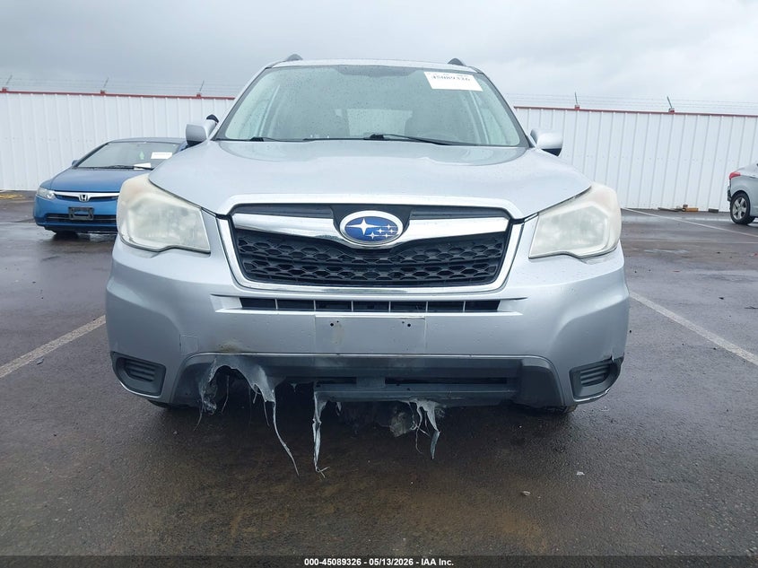 2014 Subaru Forester VIN JF2SJAEC1EH527876 IAAI salvage auction — EXTERIOR BURN, Salvage (Oregon), sold $575 on 2026-07-07 (photo 6)