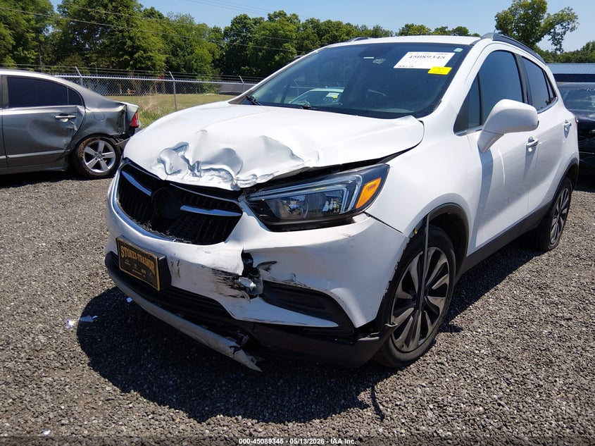 2021 Buick Encore VIN KL4CJASB4MB304614 IAAI salvage auction — FRONT END, Clear (South Carolina), sold $825 on 2026-07-07 (photo 6)