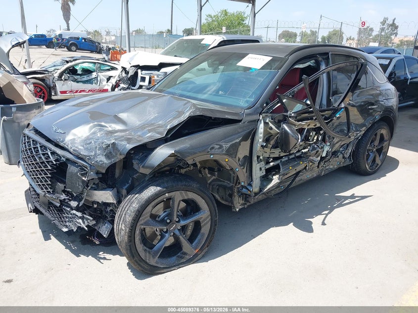 2026 Genesis Gv70 VIN KMUMFDTBXTU273316 IAAI salvage auction — SUSPENSION, Non-Repairable (California), sold $2,550 on 2026-07-29 (photo 2)