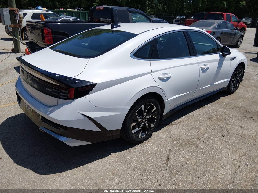 2024 Hyundai Sonata VIN KMHL64JA8RA412325 IAAI salvage auction — FRONT END, Salvage (Kansas), sold $8,100 on 2026-07-29 (photo 4)