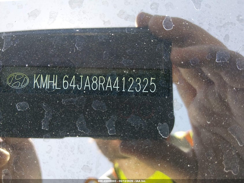 2024 Hyundai Sonata VIN KMHL64JA8RA412325 IAAI salvage auction — FRONT END, Salvage (Kansas), sold $8,100 on 2026-07-29 (photo 9)