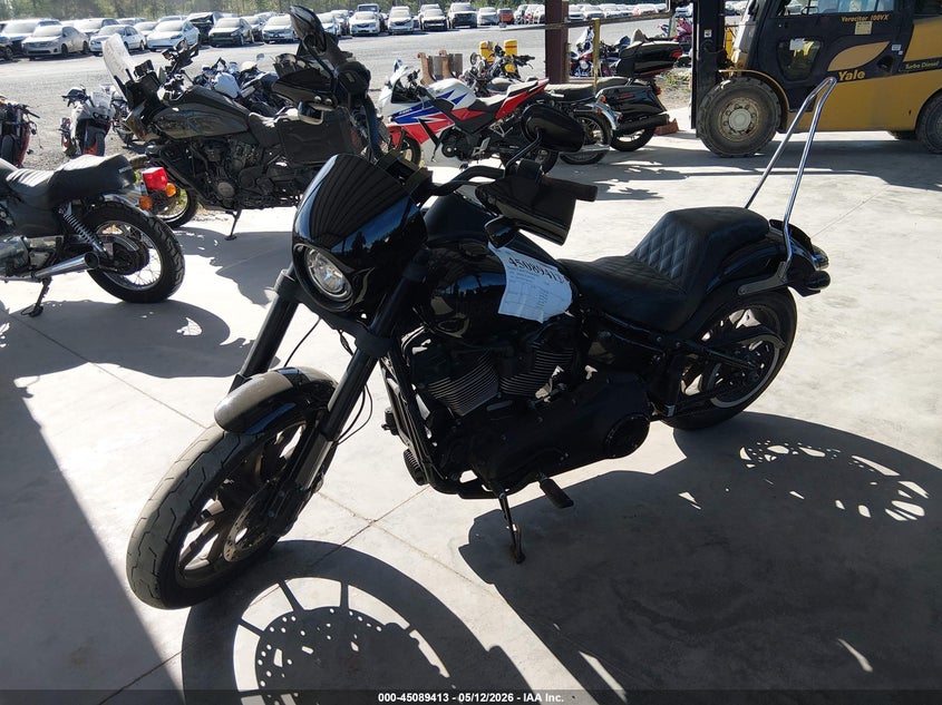 2021 Harley-davidson Low rider VIN 1HD1YWK17MB019336 IAAI salvage auction — SIDE, Salvage (California), sold $4,100 on 2026-07-22 (photo 2)