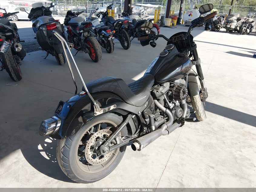 2021 Harley-davidson Low rider VIN 1HD1YWK17MB019336 IAAI salvage auction — SIDE, Salvage (California), sold $4,100 on 2026-07-22 (photo 4)
