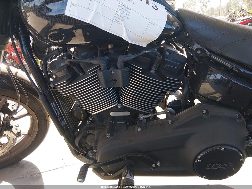 2021 Harley-davidson Low rider VIN 1HD1YWK17MB019336 IAAI salvage auction — SIDE, Salvage (California), sold $4,100 on 2026-07-22 (photo 9)