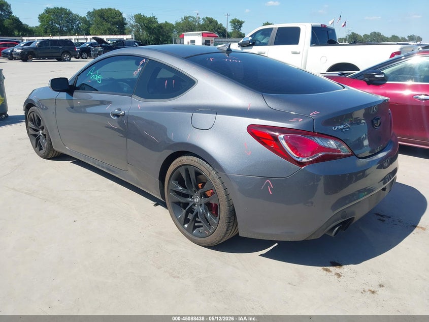 2014 Hyundai Genesis VIN KMHHU6KJ8EU120835 IAAI salvage auction — FRONT END, Original (Texas), sold $2,000 on 2026-07-15 (photo 3)