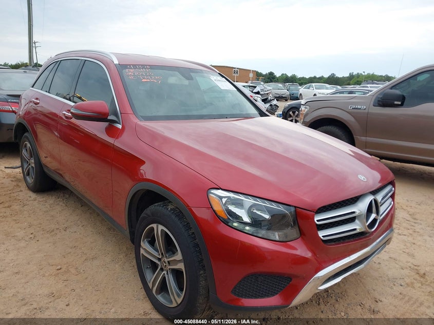 2019 Mercedes-benz Glc VIN WDC0G4JBXKV170420 IAAI salvage auction — REAR END, Salvage (North Carolina), sold $7,100 on 2026-07-06 (photo 1)