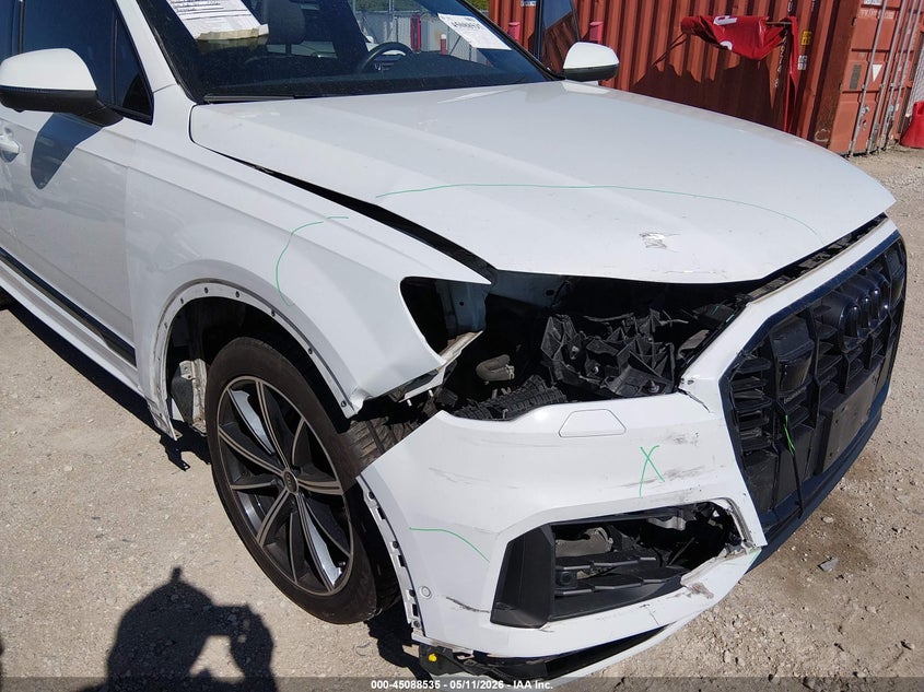 2022 Audi Q7 VIN WA1LXBF76ND006324 IAAI salvage auction — UNKNOWN, Salvage (Illinois), sold $16,100 on 2026-07-08 (photo 6)