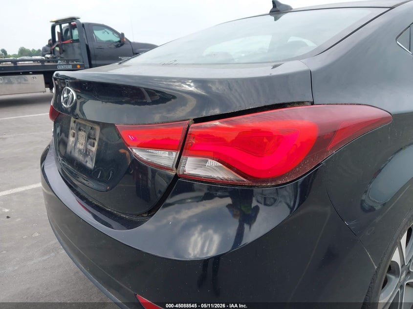2016 Hyundai Elantra VIN KMHDH4AH5GU552064 IAAI salvage auction — NORMAL WEAR, Salvage (Texas), sold $1,300 on 2026-07-15 (photo 6)