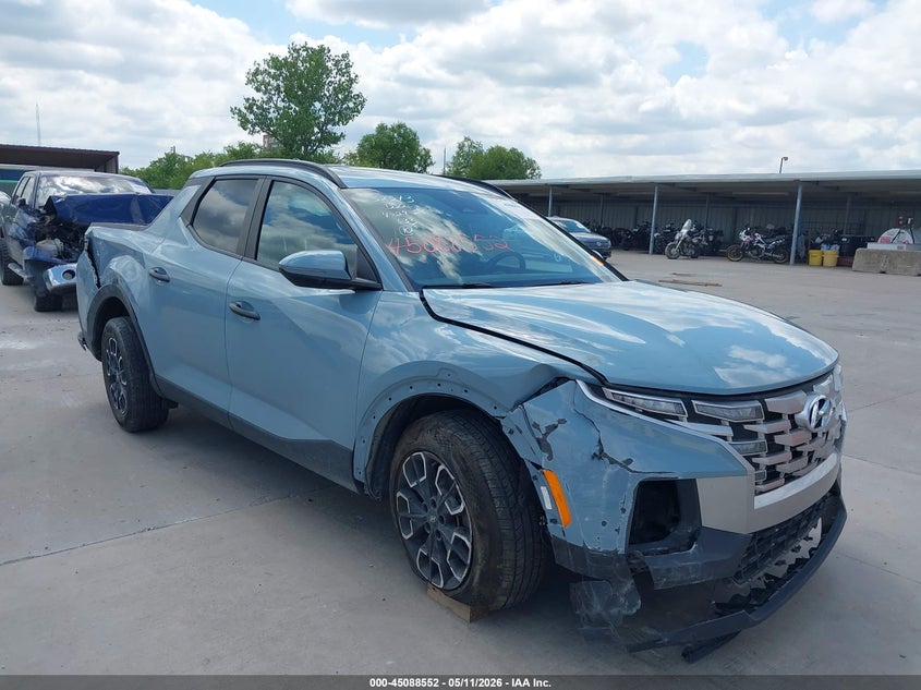 2023 Hyundai Santa cruz VIN 5NTJCDAE4PH072427 IAAI salvage auction — FRONT & REAR, Original (Texas), sold $3,000 on 2026-07-29 (photo 1)