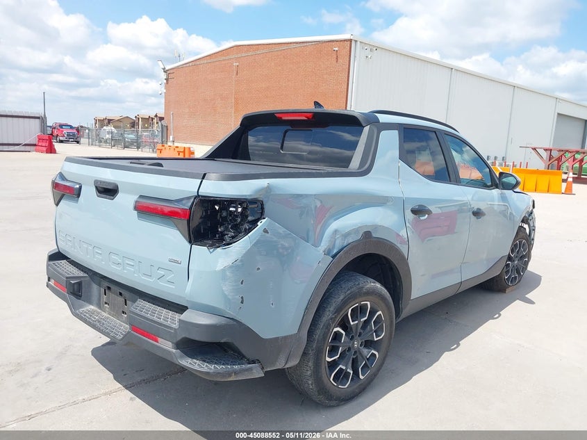 2023 Hyundai Santa cruz VIN 5NTJCDAE4PH072427 IAAI salvage auction — FRONT & REAR, Original (Texas), sold $3,000 on 2026-07-29 (photo 4)