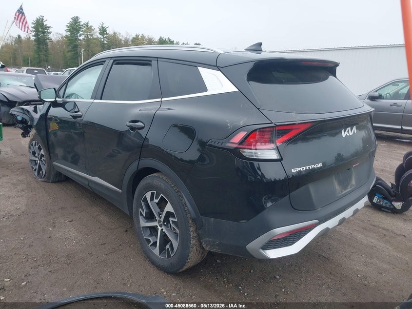 2025 Kia Sportage VIN 5XYK3CDF1SG296157 IAAI salvage auction — FRONT END, Salvage (Idaho), sold $5,050 on 2026-07-31 (photo 3)