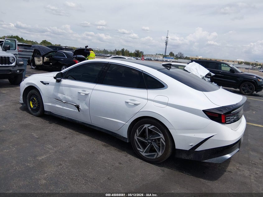 2024 Hyundai Sonata VIN KMHL14JA9RA382671 IAAI salvage auction — SIDE, Rebuildable (Florida), sold $8,700 on 2026-07-12 (photo 3)