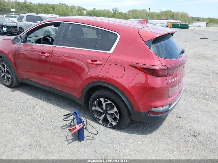 2022 Kia Sportage VIN KNDPM3AC2N7002330 IAAI salvage auction — RIGHT SIDE, Salvage - Greater Than 75% (Maryland), sold $5,500 on 2026-07-13 (photo 3)