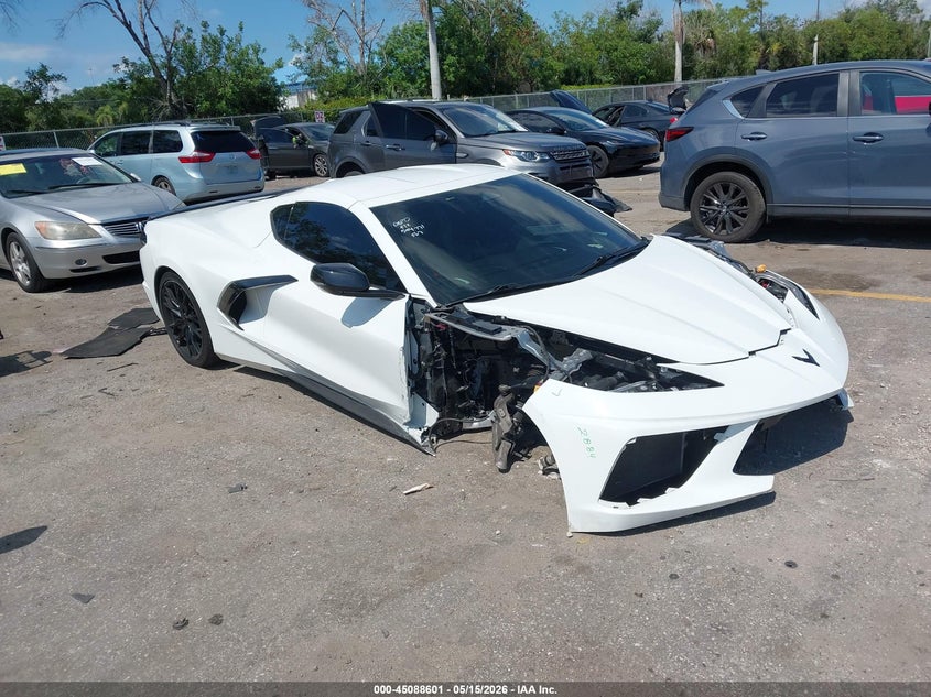 2024 Chevrolet Corvette VIN 1G1YB2D40R5107662 IAAI salvage auction — FRONT END, Clear (Arizona), sold $28,250 on 2026-07-09 (photo 1)