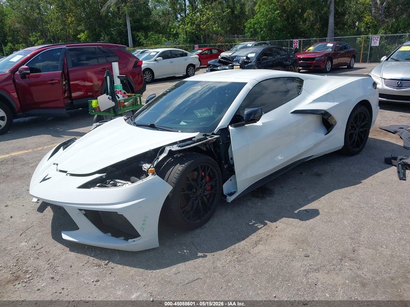 2024 Chevrolet Corvette VIN 1G1YB2D40R5107662 IAAI salvage auction — FRONT END, Clear (Arizona), sold $28,250 on 2026-07-09 (photo 2)