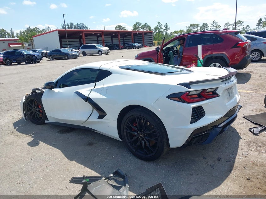 2024 Chevrolet Corvette VIN 1G1YB2D40R5107662 IAAI salvage auction — FRONT END, Clear (Arizona), sold $28,250 on 2026-07-09 (photo 3)