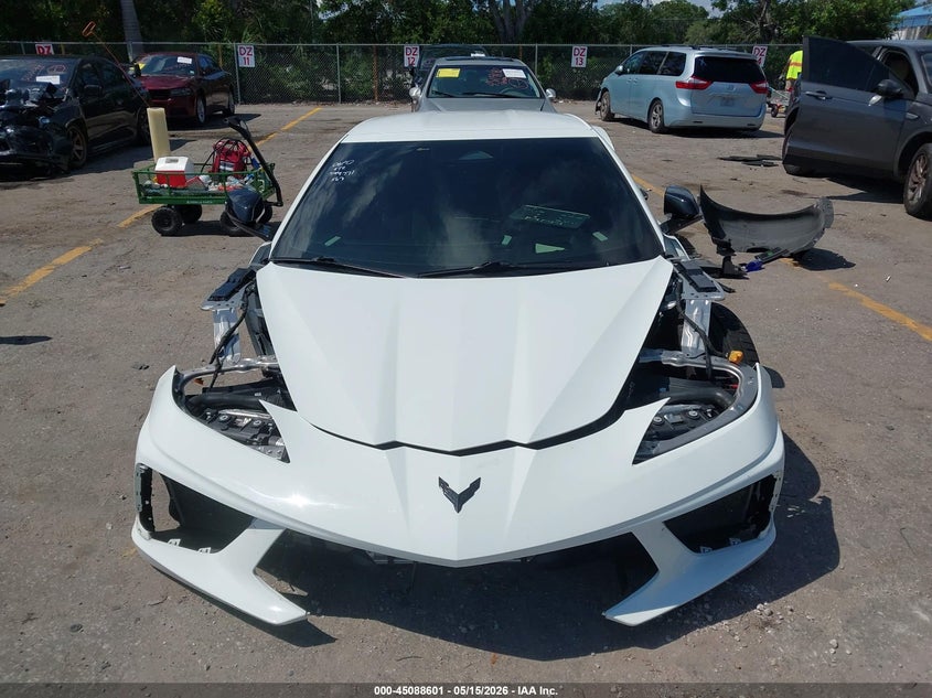 2024 Chevrolet Corvette VIN 1G1YB2D40R5107662 IAAI salvage auction — FRONT END, Clear (Arizona), sold $28,250 on 2026-07-09 (photo 6)