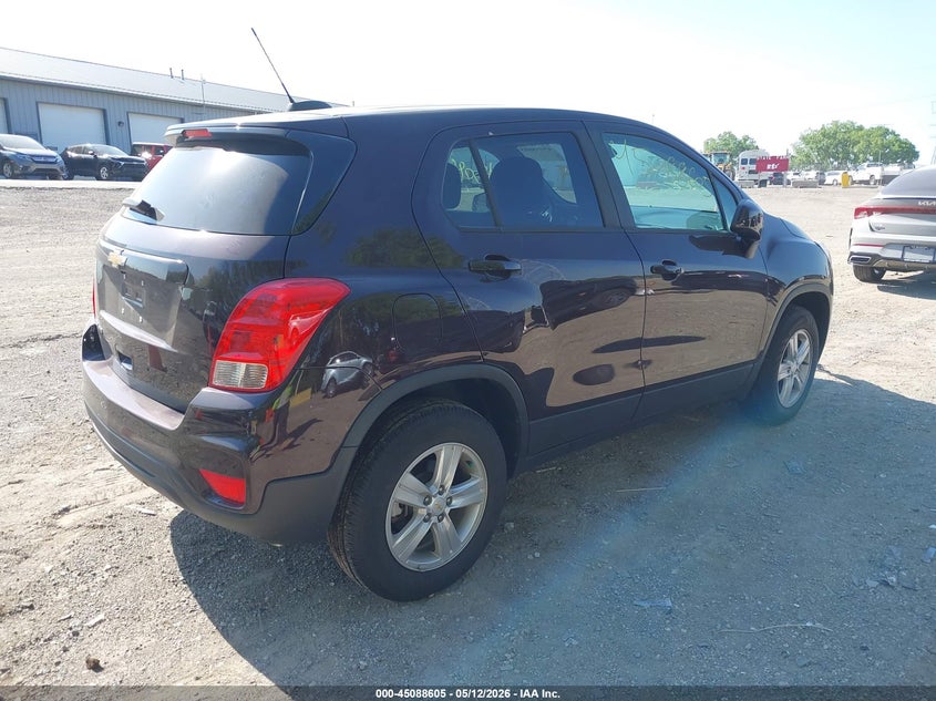 2021 Chevrolet Trax VIN KL7CJNSB5MB349202 IAAI salvage auction — FRONT END, Salvage (Indiana), sold $2,150 on 2026-07-08 (photo 4)