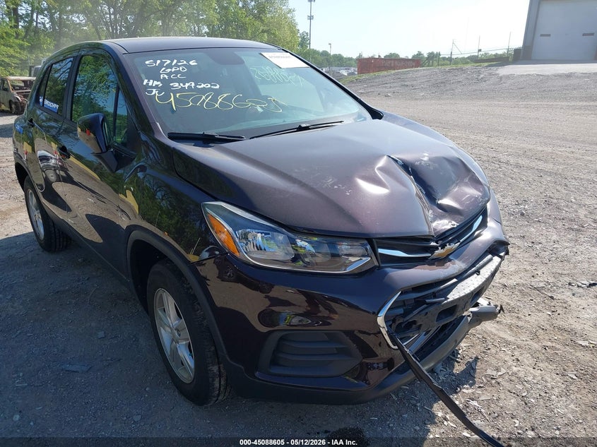 2021 Chevrolet Trax VIN KL7CJNSB5MB349202 IAAI salvage auction — FRONT END, Salvage (Indiana), sold $2,150 on 2026-07-08 (photo 6)