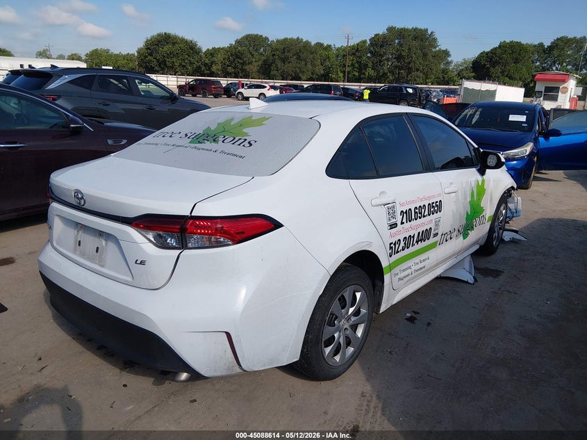 2024 Toyota Corolla VIN 5YFB4MDE0RP134388 IAAI salvage auction — FRONT END, Salvage (Texas), sold $1,550 on 2026-07-21 (photo 4)