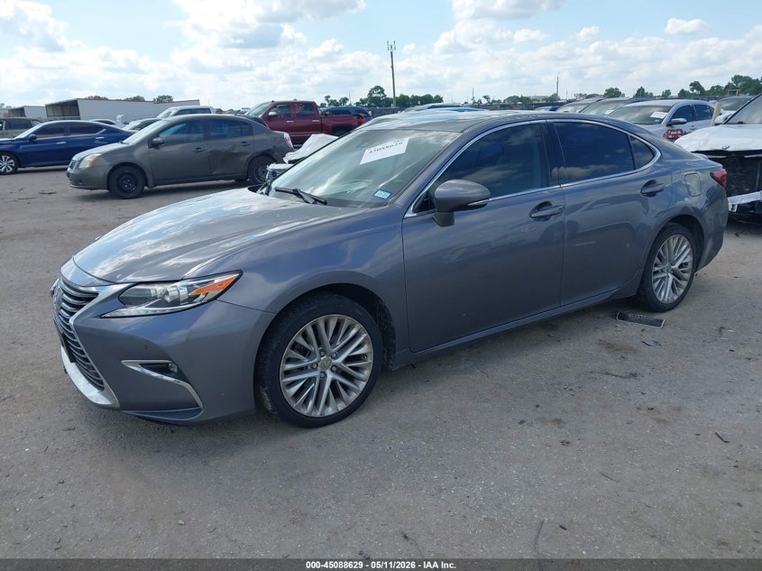 2016 Lexus ES VIN JTHBK1GG7G2227940 IAAI salvage auction — HAIL, Original (Texas), sold $9,600 on 2026-07-28 (photo 2)