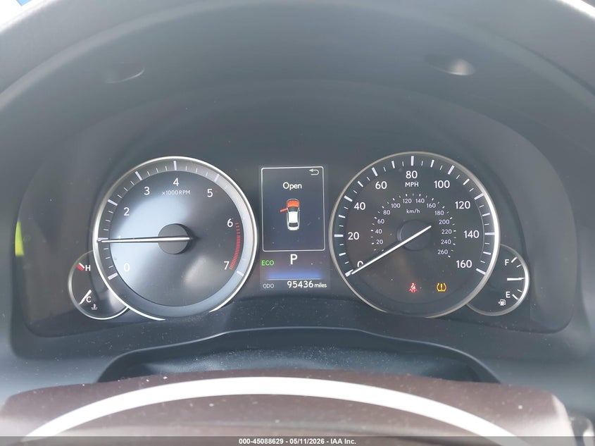 2016 Lexus ES VIN JTHBK1GG7G2227940 IAAI salvage auction — HAIL, Original (Texas), sold $9,600 on 2026-07-28 (photo 7)
