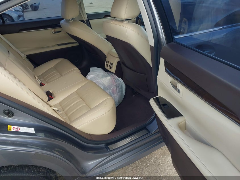 2016 Lexus ES VIN JTHBK1GG7G2227940 IAAI salvage auction — HAIL, Original (Texas), sold $9,600 on 2026-07-28 (photo 8)