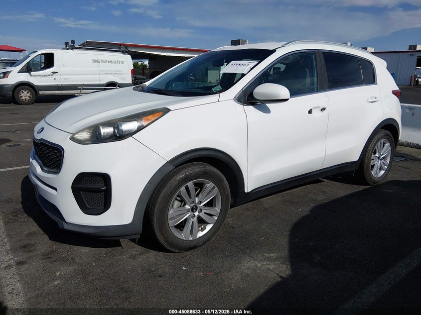 2018 Kia Sportage VIN KNDPM3AC1J7420873 IAAI salvage auction — THEFT, Salvage (Nevada), sold $3,400 on 2026-07-17 (photo 2)