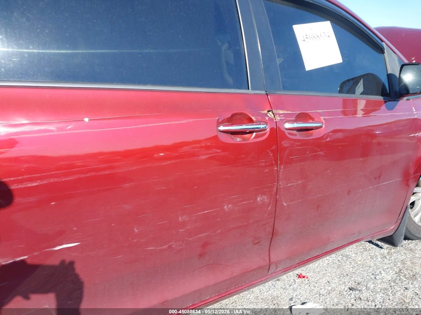 2011 Toyota Sienna VIN 5TDYK3DC7BS114760 IAAI salvage auction — FRONT END, Salvage - Greater Than 75% (Maryland), sold $1,250 on 2026-07-13 (photo 6)