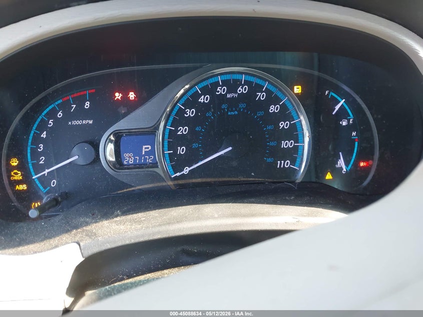2011 Toyota Sienna VIN 5TDYK3DC7BS114760 IAAI salvage auction — FRONT END, Salvage - Greater Than 75% (Maryland), sold $1,250 on 2026-07-13 (photo 7)