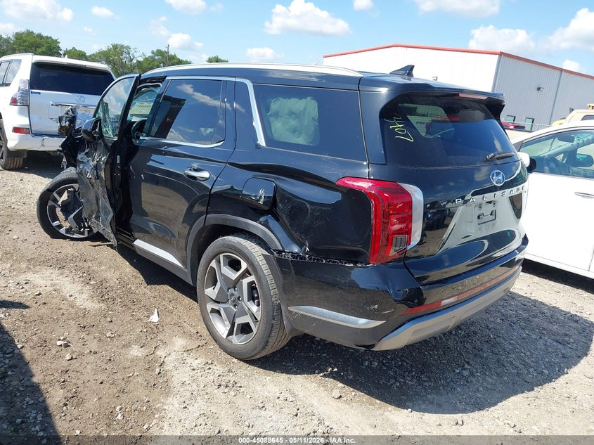 2024 Hyundai Palisade VIN KM8R54GE2RU673407 IAAI salvage auction — LEFT FRONT, Salvage (Texas), sold $7,575 on 2026-07-28 (photo 3)