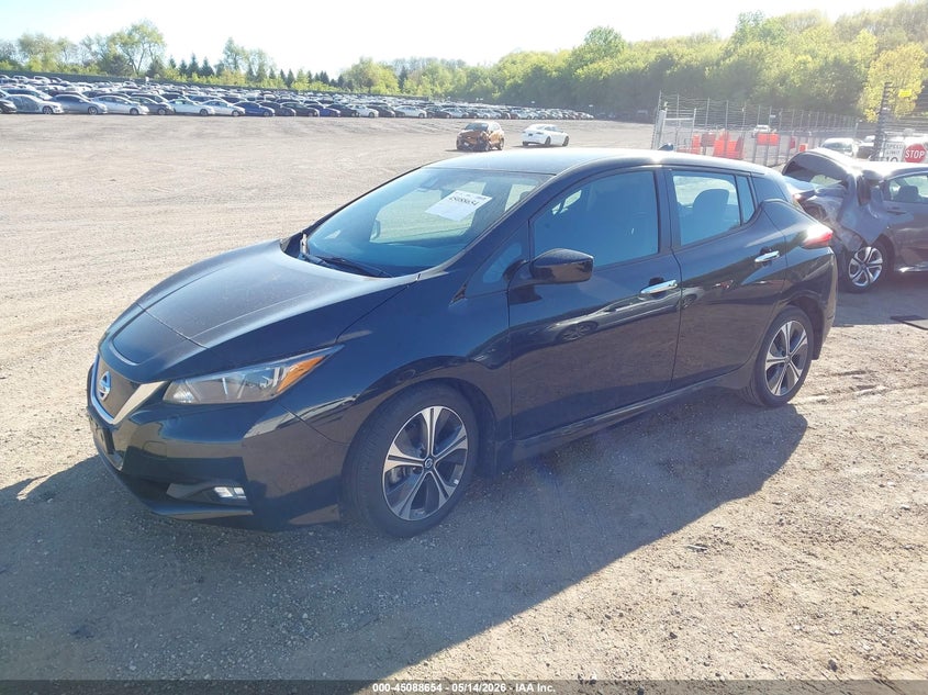 2021 Nissan Leaf VIN 1N4AZ1CV8MC557045 IAAI salvage auction — RIGHT SIDE, Salvage (Illinois), sold $2,450 on 2026-07-09 (photo 2)