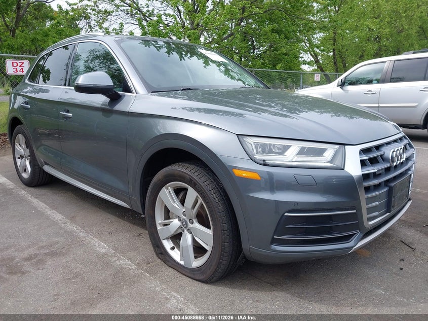 2019 Audi Q5 VIN WA1BNAFY9K2081000 IAAI salvage auction — FRONT END, Salvage (New Jersey), sold $10,700 on 2026-07-06 (photo 1)