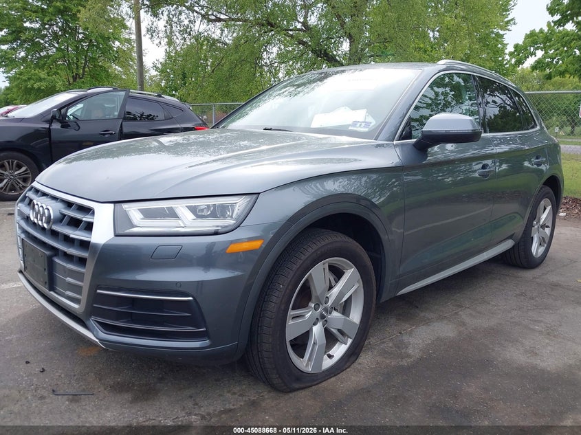 2019 Audi Q5 VIN WA1BNAFY9K2081000 IAAI salvage auction — FRONT END, Salvage (New Jersey), sold $10,700 on 2026-07-06 (photo 2)