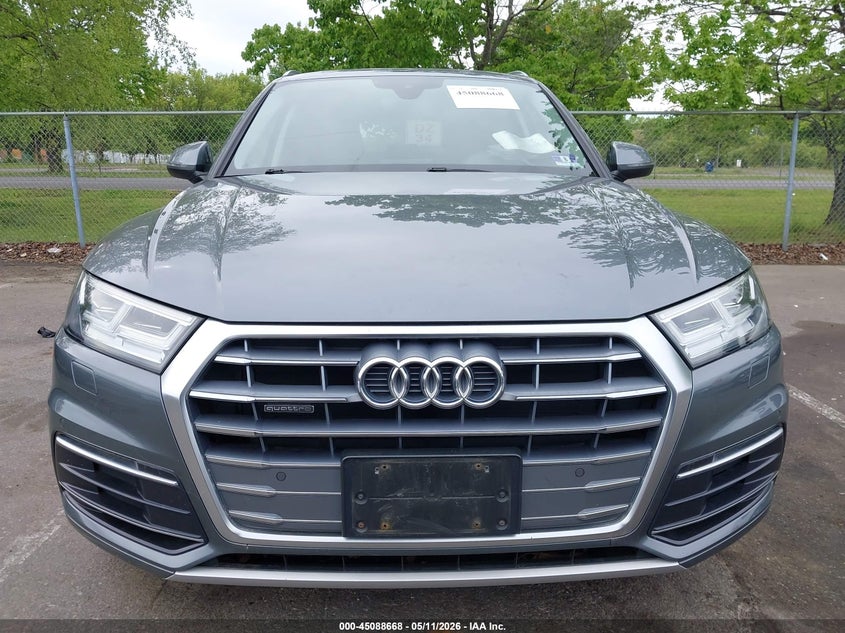 2019 Audi Q5 VIN WA1BNAFY9K2081000 IAAI salvage auction — FRONT END, Salvage (New Jersey), sold $10,700 on 2026-07-06 (photo 6)