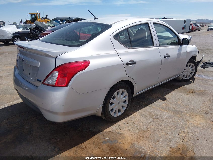 2015 Nissan Versa VIN 3N1CN7AP6FL939350 IAAI salvage auction — FRONT END, Salvage (Texas), sold $625 on 2026-07-22 (photo 4)