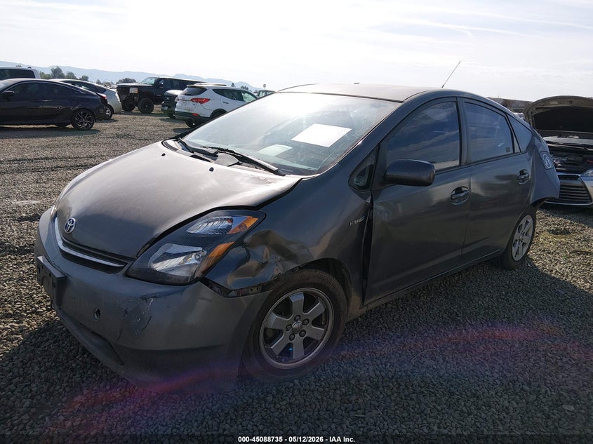 2008 Toyota Prius VIN JTDKB20U583342121 IAAI salvage auction — FRONT & REAR, Salvage (Oregon), sold $375 on 2026-07-13 (photo 2)