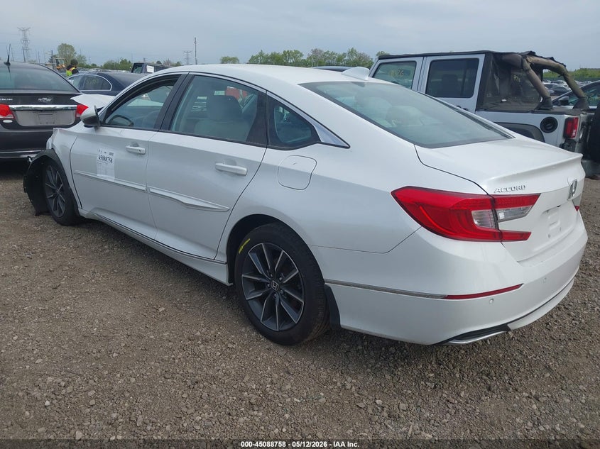 2021 Honda Accord VIN 1HGCV1F50MA112306 IAAI salvage auction — FRONT END, Salvage (Illinois), sold $6,200 on 2026-07-19 (photo 3)