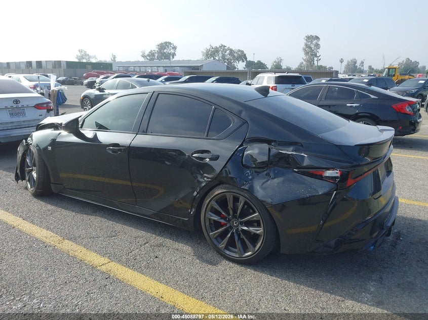2024 Lexus Is VIN JTHGZ1B29R5081300 IAAI salvage auction — FRONT END, Salvage (California), sold $12,500 on 2026-07-29 (photo 3)