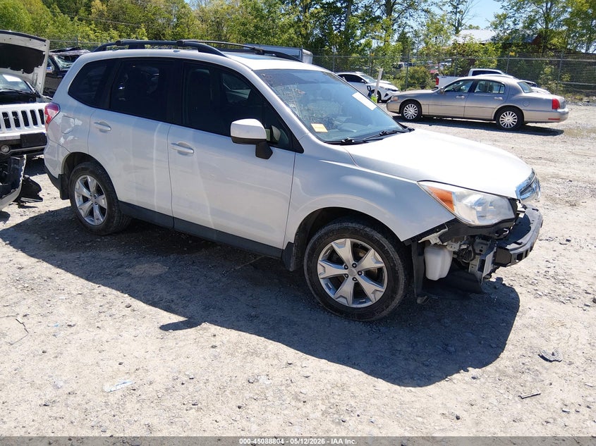 2014 Subaru Forester VIN JF2SJAEC3EH485369 IAAI salvage auction — FRONT END, Salvage (West Virginia), sold $100 on 2026-07-08 (photo 1)