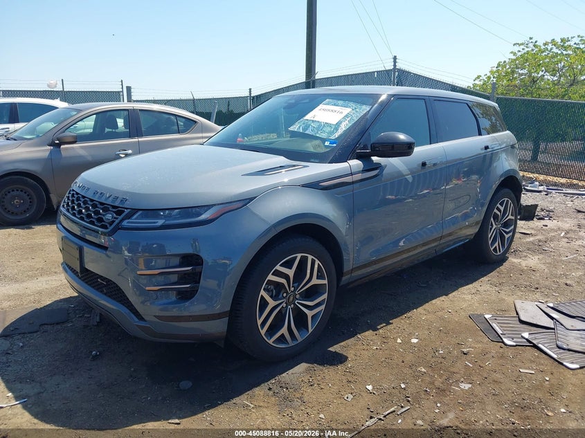 2022 Land rover Range rover evoque VIN SALZT2FX1NH168682 IAAI salvage auction — ELECTRICAL, Salvage (Virginia), sold $14,900 on 2026-08-10 (photo 2)