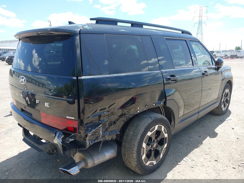2024 Hyundai Santa fe VIN 5NMP2DGL7RH009095 IAAI salvage auction — REAR END, Salvage (Indiana), sold $11,900 on 2026-07-29 (photo 6)