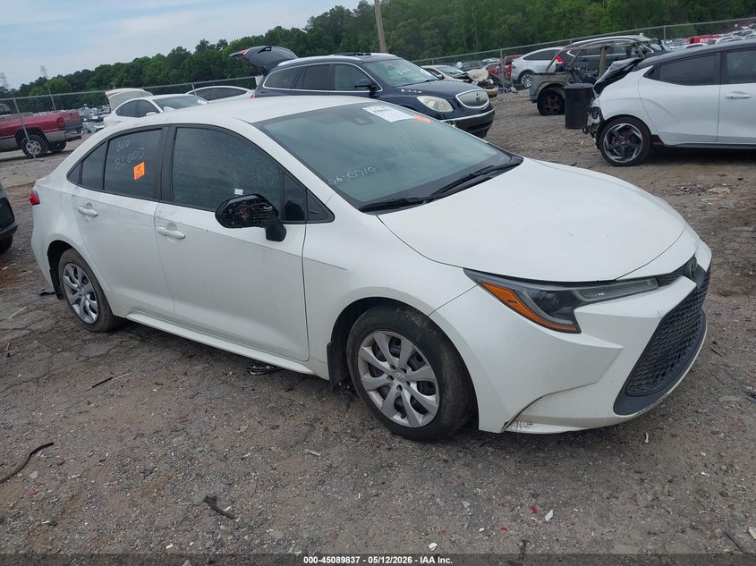 2021 Toyota Corolla VIN 5YFEPMAE2MP151484 IAAI salvage auction — RIGHT SIDE, Rebuildable (Florida), sold $4,350 on 2026-07-15 (photo 1)