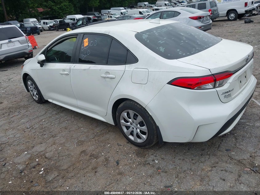 2021 Toyota Corolla VIN 5YFEPMAE2MP151484 IAAI salvage auction — RIGHT SIDE, Rebuildable (Florida), sold $4,350 on 2026-07-15 (photo 3)
